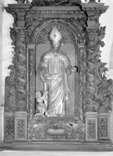 Saint Claude vu de face. © Région Bourgogne-Franche-Comté, Inventaire du patrimoine