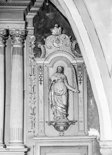 Saint Valérien vu de face. © Région Bourgogne-Franche-Comté, Inventaire du patrimoine