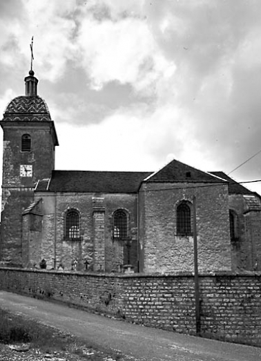 Façade latérale sud. © Région Bourgogne-Franche-Comté, Inventaire du patrimoine