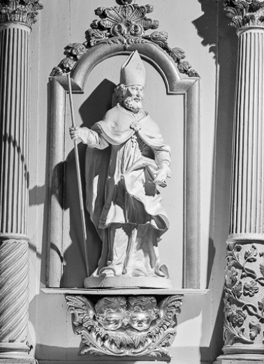 Vue de l'évêque de droite. © Région Bourgogne-Franche-Comté, Inventaire du patrimoine