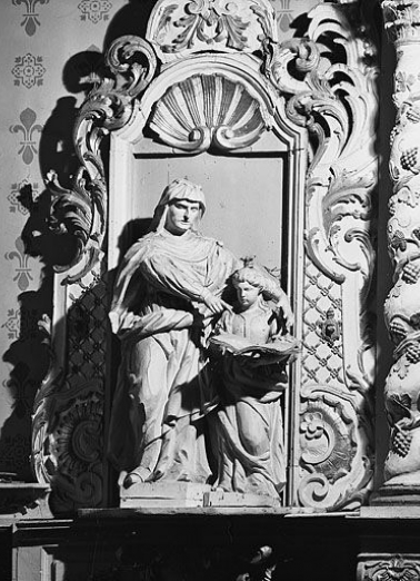 Education de la Vierge. © Région Bourgogne-Franche-Comté, Inventaire du patrimoine