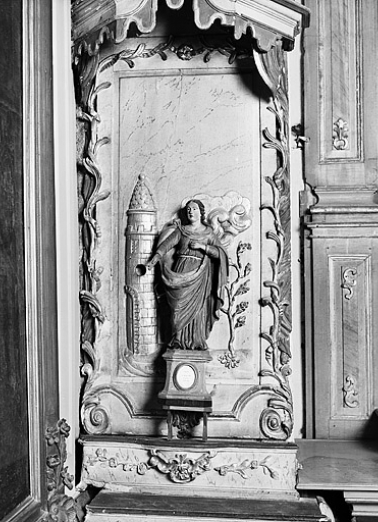 Sainte Barbe. © Région Bourgogne-Franche-Comté, Inventaire du patrimoine