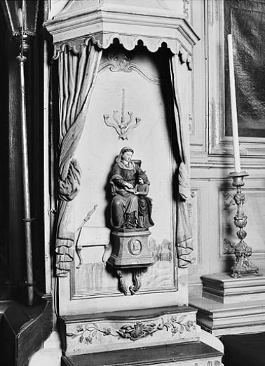 L'Education de la Vierge. © Région Bourgogne-Franche-Comté, Inventaire du patrimoine