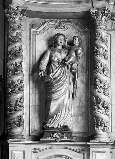 Vierge à l'Enfant. © Région Bourgogne-Franche-Comté, Inventaire du patrimoine