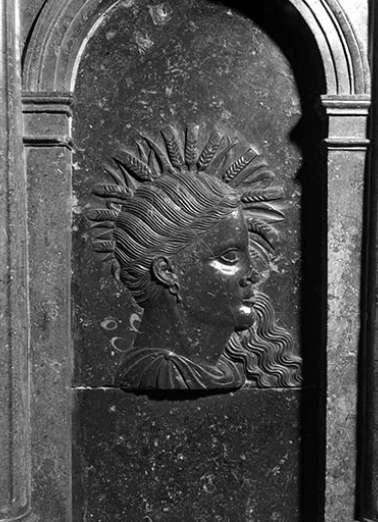 Détail : bas-reliefs n°4. © Région Bourgogne-Franche-Comté, Inventaire du patrimoine