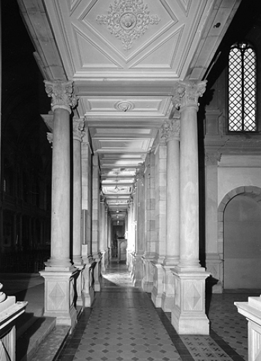 Ensemble du bas-côté gauche. © Région Bourgogne-Franche-Comté, Inventaire du patrimoine