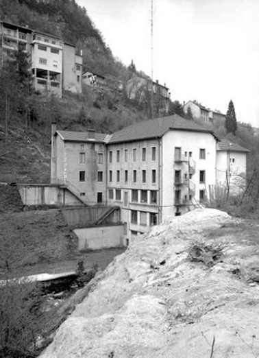 Ateliers de fabrication depuis le nord. © Région Bourgogne-Franche-Comté, Inventaire du patrimoine