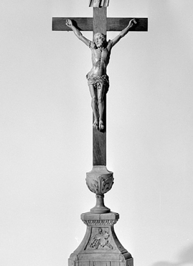 La croix d'autel. © Région Bourgogne-Franche-Comté, Inventaire du patrimoine