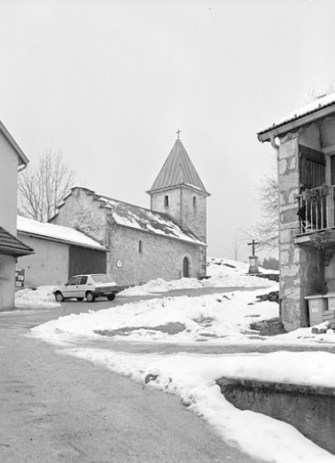 Vue générale depuis le nord-est. © Région Bourgogne-Franche-Comté, Inventaire du patrimoine