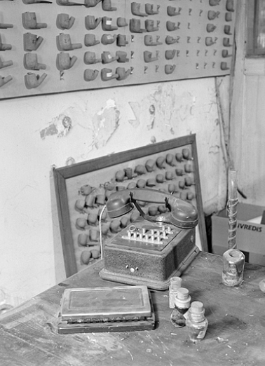 Vue d'ensemble du poste de bureau. © Région Bourgogne-Franche-Comté, Inventaire du patrimoine