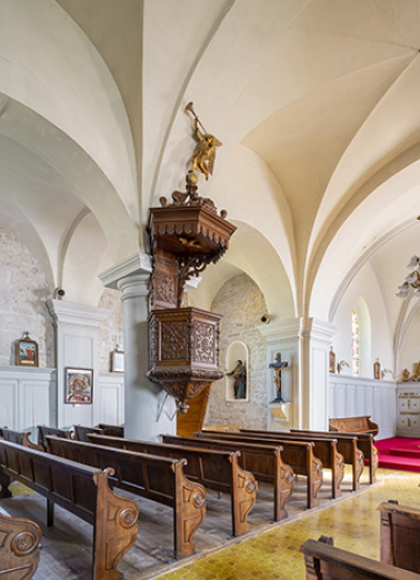 chaire à prêcher © Région Bourgogne-Franche-Comté, Inventaire du patrimoine