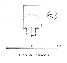Plan. du caveau © Région Bourgogne-Franche-Comté, Inventaire du patrimoine