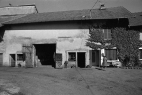 Ferme cadastrée 1957 A1 64 : façade antérieure. © Région Bourgogne-Franche-Comté, Inventaire du patrimoine
