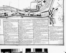 Légende du plan géométrique [...], 1758. © Région Bourgogne-Franche-Comté, Inventaire du patrimoine