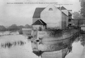 Environs d'Orchamps - Moulin des Malades. Moulin et usine électrique. © Région Bourgogne-Franche-Comté, Inventaire du patrimoine