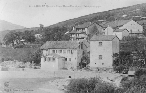 Marigna (Jura). - Usine Hydro-Electrique - Fabrique de pipes. © Région Bourgogne-Franche-Comté, Inventaire du patrimoine