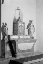 Vue d'ensemble de l'autel et du tabernacle sud. © Région Bourgogne-Franche-Comté, Inventaire du patrimoine