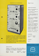 [Exemple d'appareil du département Oscilloquartz :] Station de secours type B-342, vers 1955. © Région Bourgogne-Franche-Comté, Inventaire du patrimoine