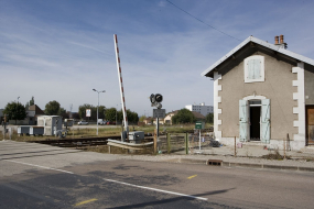 Vue d'ensemble de la barrière côté Mont Rivel. © Région Bourgogne-Franche-Comté, Inventaire du patrimoine