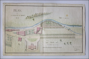 Plan de la Promenade de Morez, 1813. © Région Bourgogne-Franche-Comté, Inventaire du patrimoine