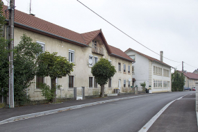 Vue d'ensemble, depuis le sud (façade antérieure). © Région Bourgogne-Franche-Comté, Inventaire du patrimoine