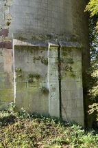 Emplacement probable d'une ancienne porte. © Région Bourgogne-Franche-Comté, Inventaire du patrimoine