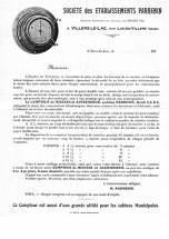 Publicité pour le "compteur de minutes et avertisseur Parrenin", [décennie 1910]. © Région Bourgogne-Franche-Comté, Inventaire du patrimoine