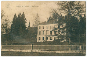 Le château de Freland depuis le canal de l'Est. © Région Bourgogne-Franche-Comté, Inventaire du patrimoine