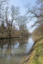 Le canal entre Pont-du-Bois et Selles (70). © Région Bourgogne-Franche-Comté, Inventaire du patrimoine