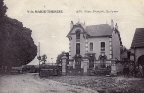 La villa, carte postale. © Commune de Gevigney-et-Mercey