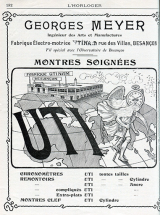 Fabrique électro-motrice Utinam rue des Villas, Besançon, [publicité], 1906. © Région Bourgogne-Franche-Comté, Inventaire du patrimoine