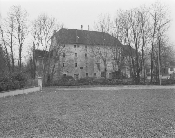 Façade postérieure du moulin. © Région Bourgogne-Franche-Comté, Inventaire du patrimoine