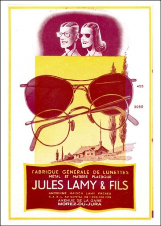Fabrique générale de lunettes métal et matière plastique Jules Lamy & Fils, 3e quart 20e siècle. © Région Bourgogne-Franche-Comté, Inventaire du patrimoine