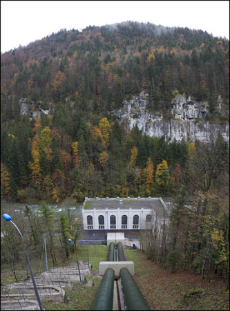 Centrale hydroélectrique du Refrain, à Charquemont. © Région Bourgogne-Franche-Comté, Inventaire du patrimoine