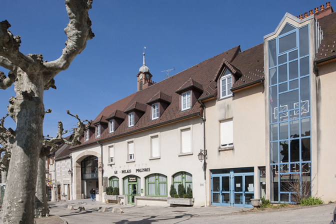 Poligny, lycée Hyacinthe Friant : restaurant d'application. © Région Bourgogne-Franche-Comté, Inventaire du patrimoine