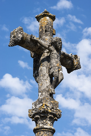 Croisillon, le Christ en croix. © Région Bourgogne-Franche-Comté, Inventaire du patrimoine