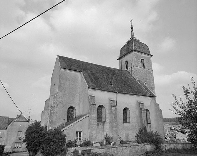 Face latérale gauche. © Yves Sancey / Région Bourgogne-Franche-Comté, Inventaire du patrimoine - 1975