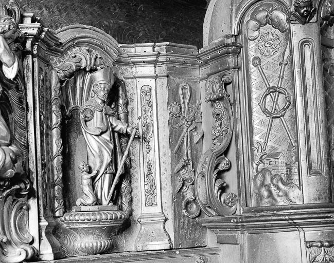 Saint Claude : vue de trois quart droit. © Yves Sancey / Région Bourgogne-Franche-Comté, Inventaire du patrimoine - 1976