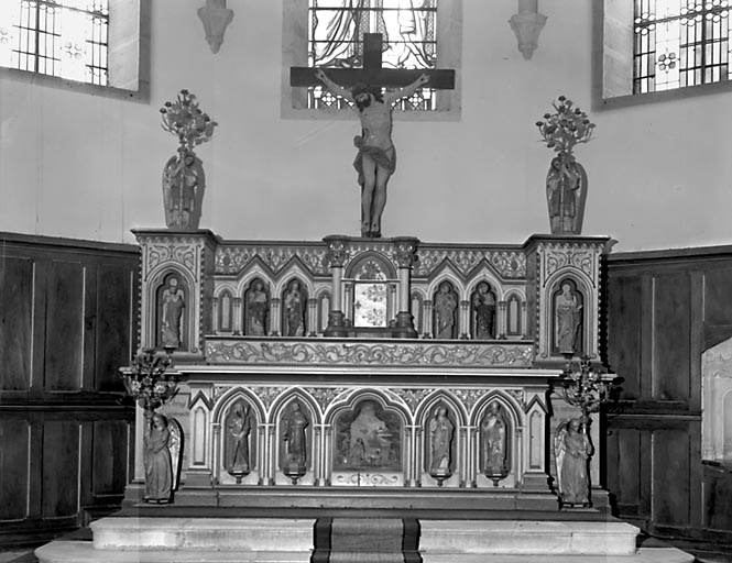 Vue d'ensemble. © Yves Sancey / Région Bourgogne-Franche-Comté, Inventaire du patrimoine - 1976