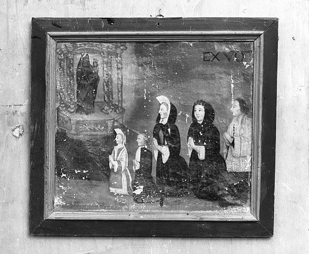 Appartition de la Vierge d'Einsiedeln. © Yves Sancey / Région Bourgogne-Franche-Comté, Inventaire du patrimoine - 1982