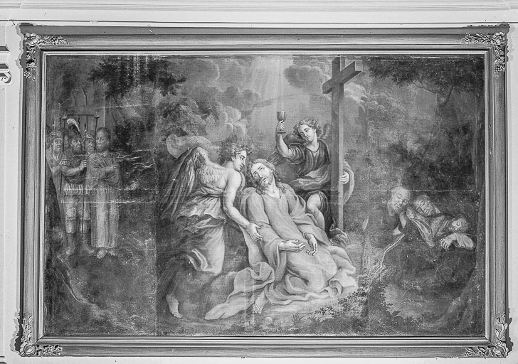 Jésus au Jardin des Oliviers. © Yves Sancey / Région Bourgogne-Franche-Comté, Inventaire du patrimoine - 1982