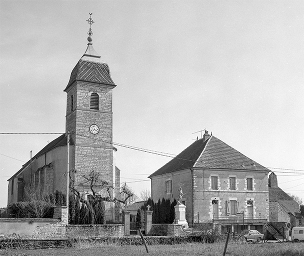 Vue d'ensemble. © Yves Sancey / Région Bourgogne-Franche-Comté, Inventaire du patrimoine - 1982
