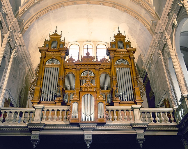 Vue d'ensemble, prise du bas de la nef. © Yves Sancey / Région Bourgogne-Franche-Comté, Inventaire du patrimoine - 1985