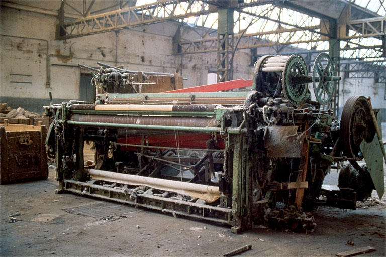 Face avant du métier à tisser. © Laurent Poupard / Région Bourgogne-Franche-Comté, Inventaire du patrimoine - 1988
