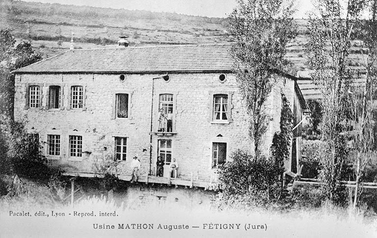 Usine Mathon Auguste - Fétigny (Jura). © Jérôme  Mongreville (reproduction) / Région Bourgogne-Franche-Comté, Inventaire du patrimoine - 1992