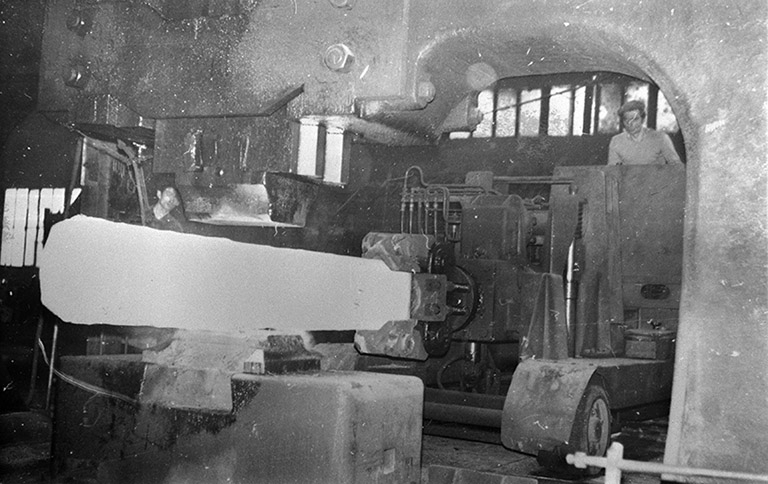 Marteau-pilon. © Jérôme  Mongreville (reproduction) / Région Bourgogne-Franche-Comté, Inventaire du patrimoine - 1997