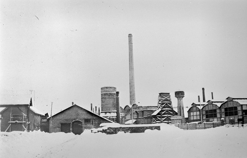 Vue d'ensemble des Aciéries depuis le nord. © Jérôme  Mongreville (reproduction) / Région Bourgogne-Franche-Comté, Inventaire du patrimoine - 1997