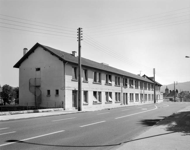 Atelier de fabrication depuis le nord-ouest. © Yves Sancey / Région Bourgogne-Franche-Comté, Inventaire du patrimoine - 1997