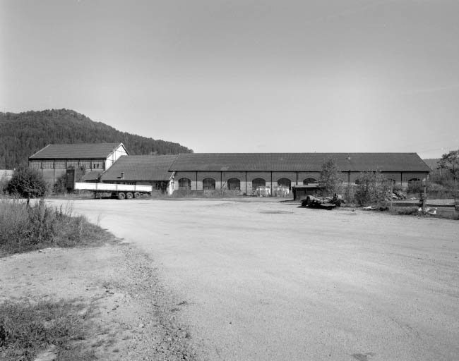 L'atelier de finition depuis l'ouest. © Yves Sancey / Région Bourgogne-Franche-Comté, Inventaire du patrimoine - 1997
