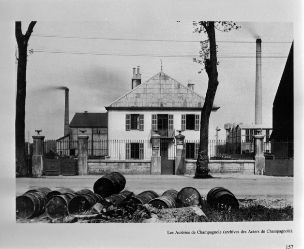 Les Aciéries depuis le sud-est. © Jérôme  Mongreville (reproduction) / Région Bourgogne-Franche-Comté, Inventaire du patrimoine - 1997